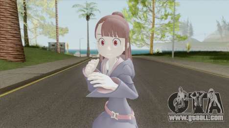 Akko Witch From Little Witch Academia for GTA San Andreas