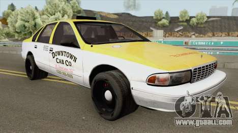 Chevrolet Caprice Taxi 1996 MQ for GTA San Andreas