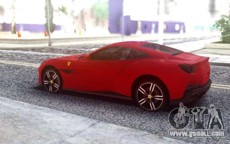 Ferrari Portofino 2018 Red for GTA San Andreas