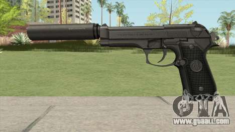 Firearms Source Beretta M9 Suppressed for GTA San Andreas