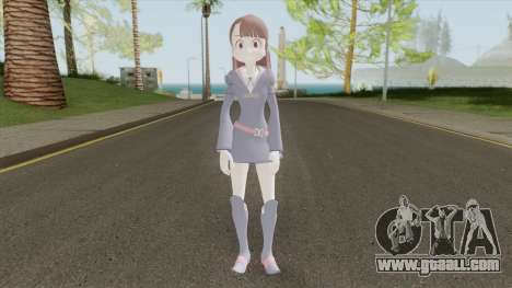 Akko Witch From Little Witch Academia for GTA San Andreas