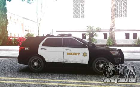 Ford Explorer Police Interceptor for GTA San Andreas