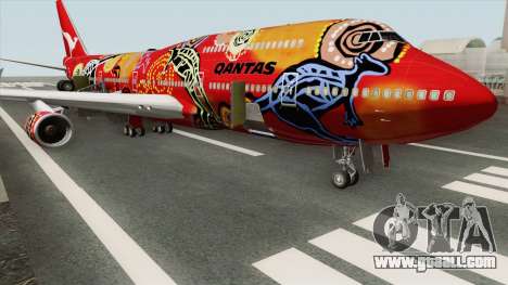 Boeing 747-400 RR RB211 (Qantas Livery) for GTA San Andreas
