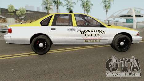 Chevrolet Caprice Taxi 1996 MQ for GTA San Andreas