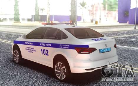 Volkswagen Polo 2019 SB traffic police for GTA San Andreas