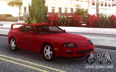 Toyota Supra Red Stock for GTA San Andreas