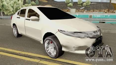 Honda City 2013 Low Poly for GTA San Andreas