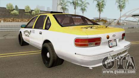 Chevrolet Caprice Taxi 1996 MQ for GTA San Andreas