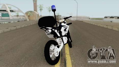 Moto Policia Argentina for GTA San Andreas