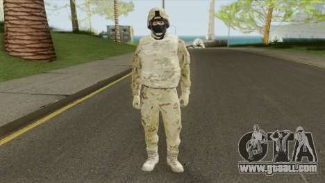 Skin Random 198 (Outfit Military) for GTA San Andreas