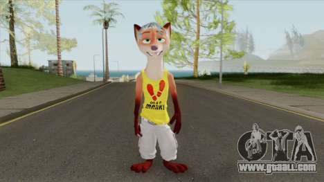 Swag Nick Wilde for GTA San Andreas