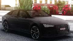 Audi RS7 Black for GTA San Andreas