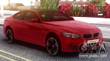 BMW M4 Coupe Red for GTA San Andreas