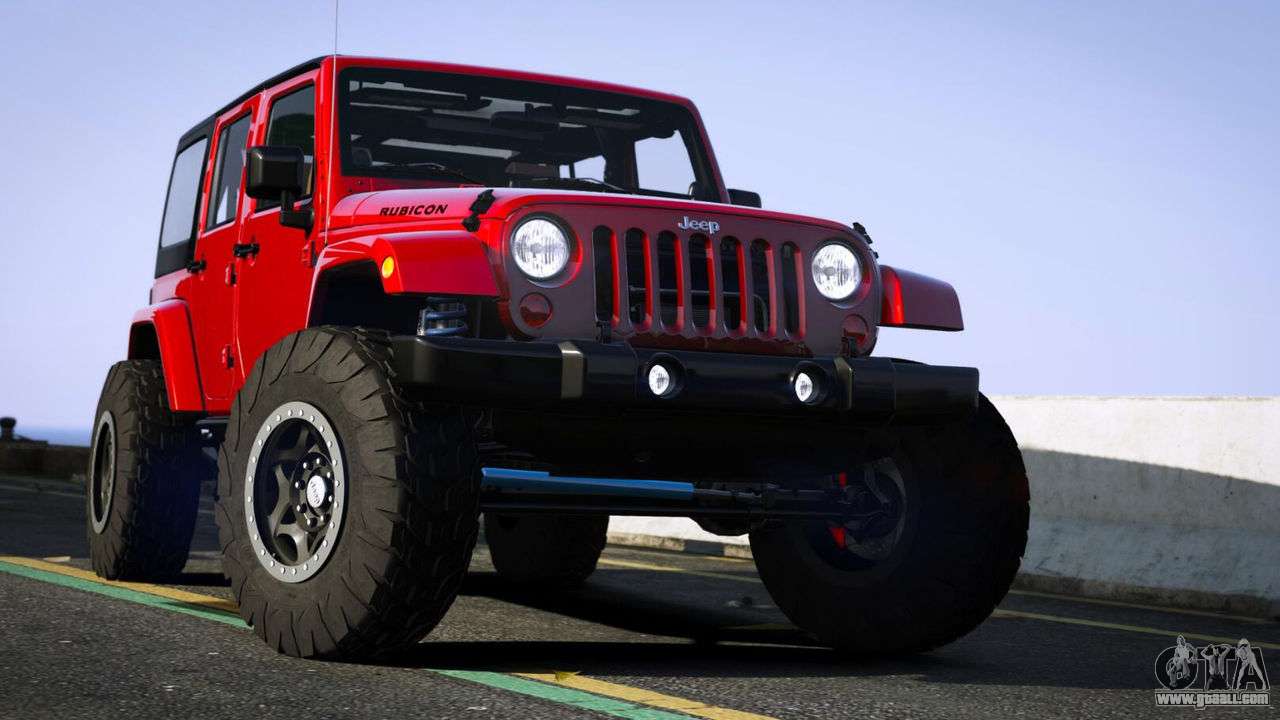Jeep Wrangler 2012 Rubicon for GTA 5