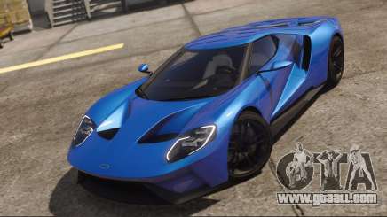 Ford GT 2017 Blue for GTA 5