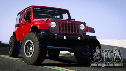 Jeep Wrangler 2012 Rubicon for GTA 5