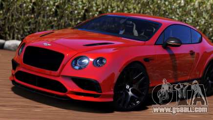 2018 Bentley Continental GT Supersports for GTA 5