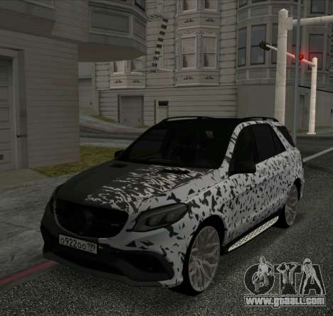 Mercedes-Benz GLE 63 AMG for GTA San Andreas
