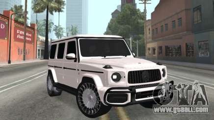 Mercedes-Benz G63 AMG White for GTA San Andreas