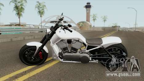 Western Motorcycle Nightblade (Stock) GTA V for GTA San Andreas