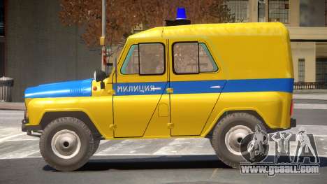 UAZ 469 Police for GTA 4