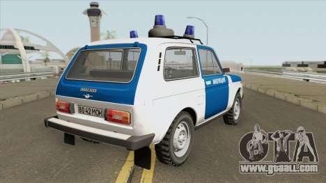 VAZ 2121 (Police) 1994 for GTA San Andreas