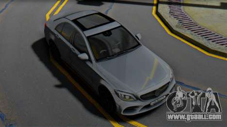 Mercedes-Benz C43 AMG Grey for GTA San Andreas