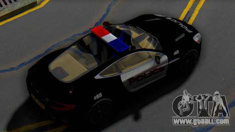 Aston Martin Vanquish Police Version (IVF) for GTA San Andreas