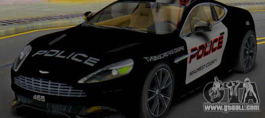 Aston Martin Vanquish Police Version (IVF)