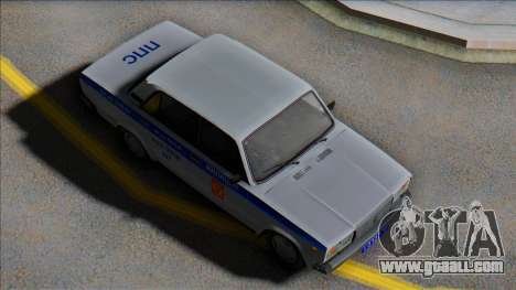 Vaz 2107 PPP Police 2004 for GTA San Andreas