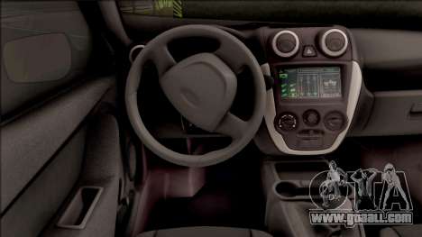 Lada Granta Grey Bumper for GTA San Andreas