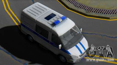 GAZ 2217 Sobol Police the Duty of for GTA San Andreas