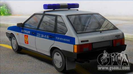 Vaz 2109 PPP 50RUS for GTA San Andreas