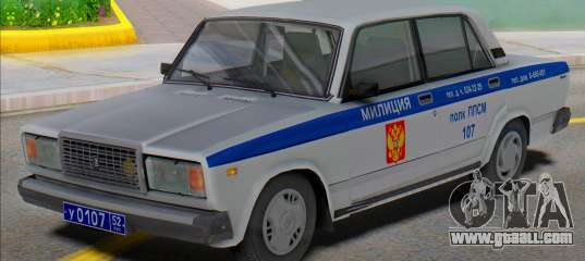 Vaz 2107 PPP Police 2004