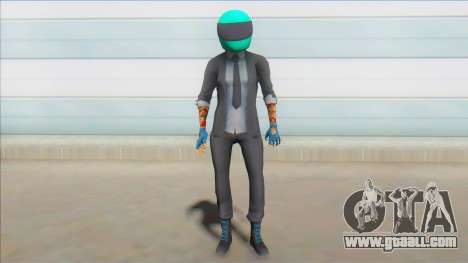 PAYDAY 2 - Sydney With Biker Helmet for GTA San Andreas