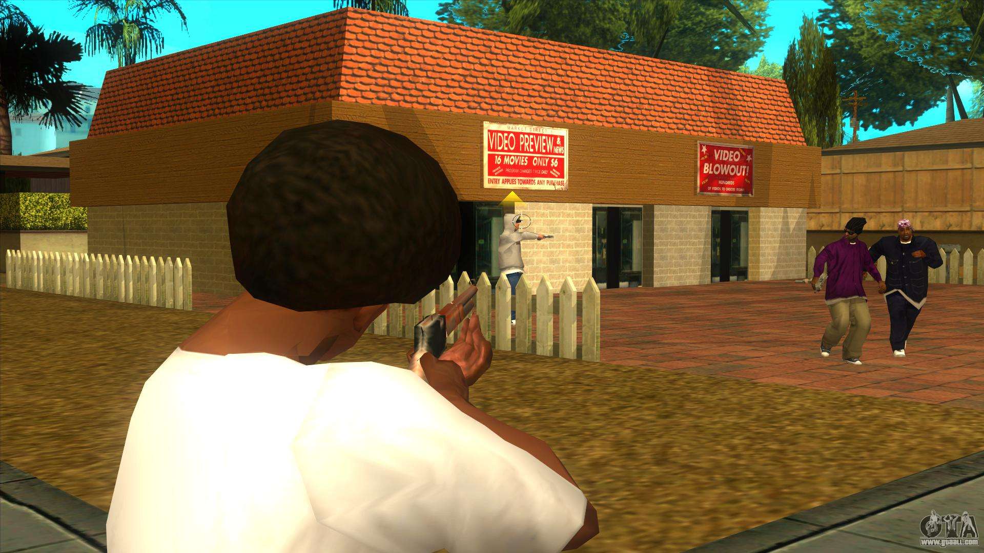 How to auto-aim in GTA San Andreas PC