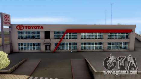Toyota San Fierro Dealer Store for GTA San Andreas