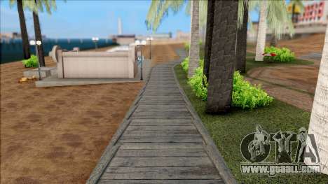 Realistic Beach in Los Santos 4K for GTA San Andreas