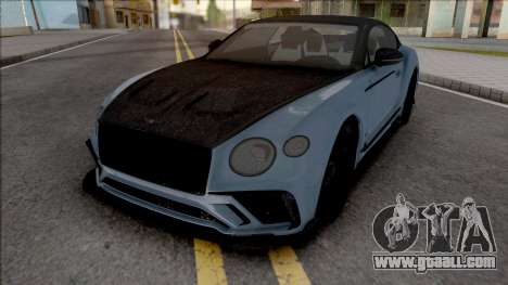 Bentley Continental GT Mansory HQ for GTA San Andreas