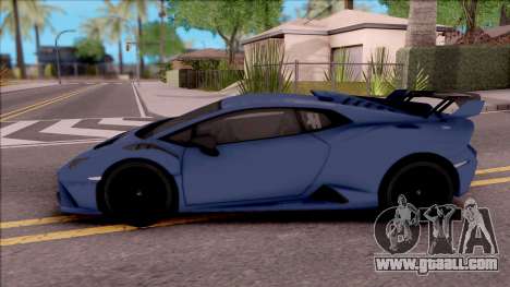 Lamborghini Huracan STO 2020 for GTA San Andreas