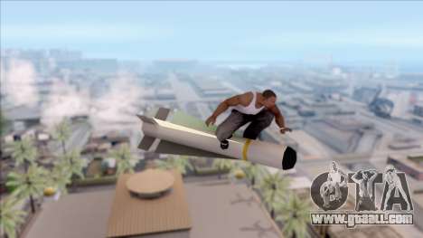 Missile Riding for GTA San Andreas