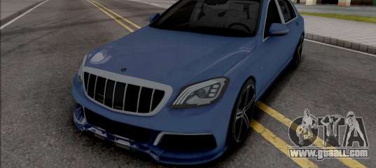 Mercedes-Maybach S650 Brabus Rocket 900 Blue