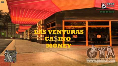 Money Las Venturas for GTA San Andreas