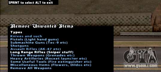 Weapons Remover v2