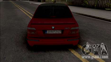 BMW M5 E39 Stanced Red for GTA San Andreas