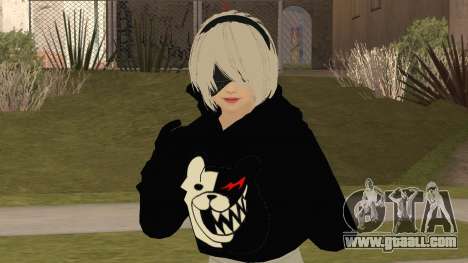 2b-san - Casual MONOKUMA for GTA San Andreas