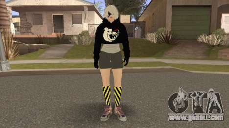 2b-san - Casual MONOKUMA for GTA San Andreas