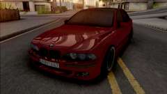 BMW M5 E39 Stanced Red for GTA San Andreas