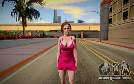 Jill Valentine Dress for GTA San Andreas