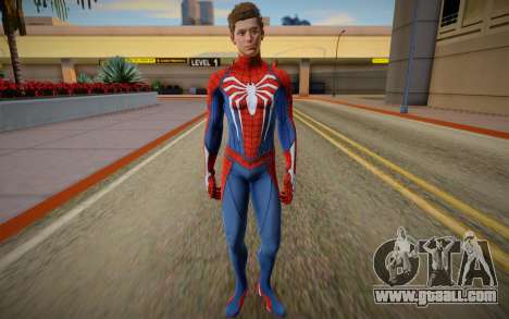 Spider Man PS5 Advanced unmasked Ben Jordan for GTA San Andreas